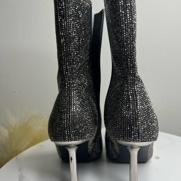 Steven Madden Rhinestone Ankle Boot - Picture 2 of 4